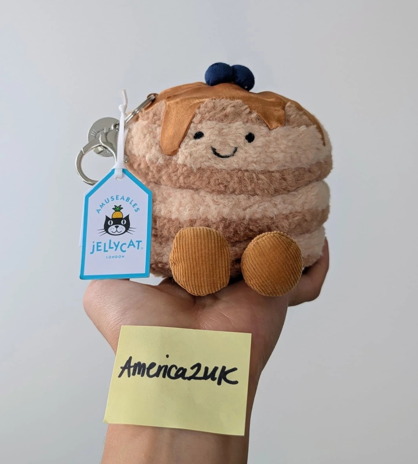 Fran Pancake Bag Charm