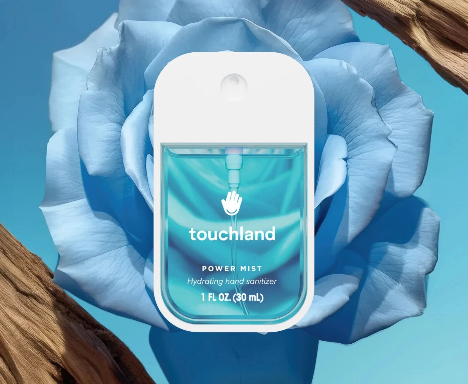 Touchland Power Mist Hydrating Hand Sanitiser - Blue Sandalwood