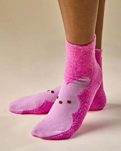 PEEPS Shea-Infused Lounge Socks