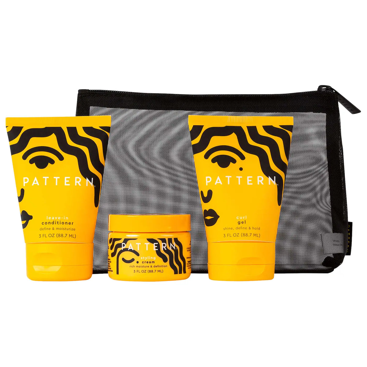 Pattern Curl Cocktail Hair Set