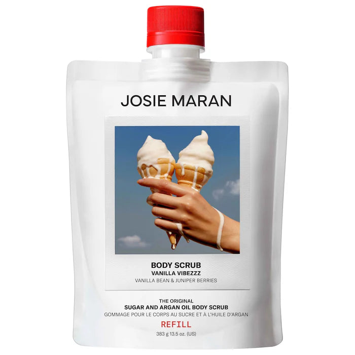 JOSIE MARAN  Vanilla Vibezzz - Exfoliating Body Scrub - 13.5oz