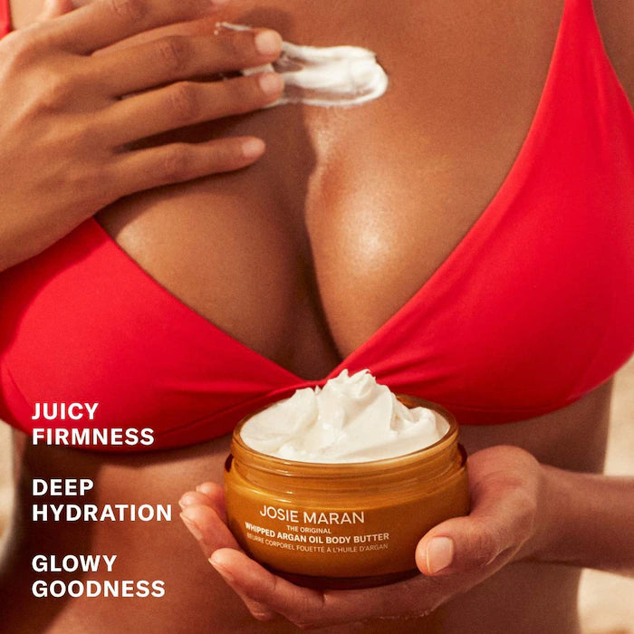 JOSIE MARAN - Topless Tangerine - Whipped Argan Oil Firming Body Butter - 6oz