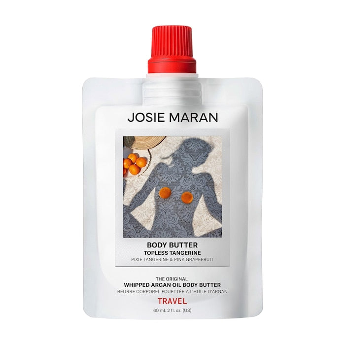 JOSIE MARAN - Topless Tangerine - Whipped Argan Oil Firming Body Butter - 2oz