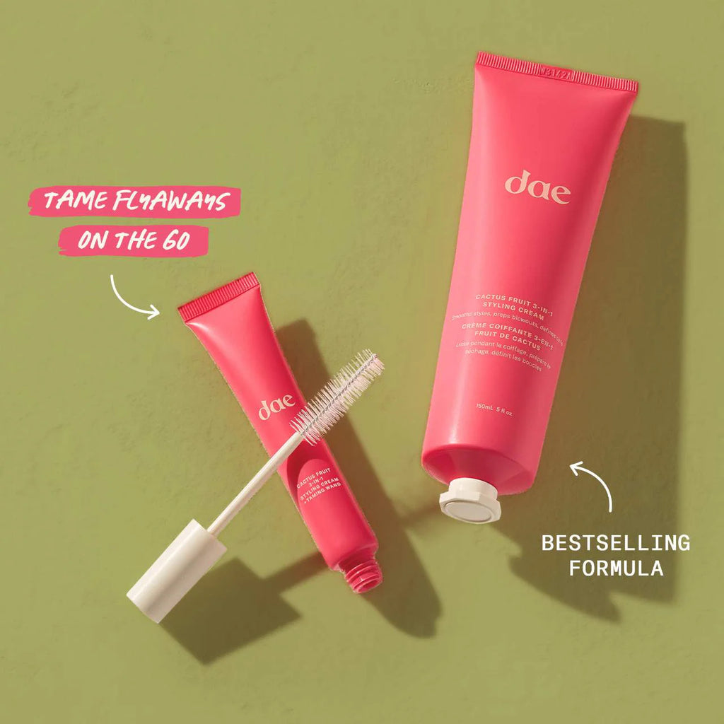 Dae Signature Citrus Scent Cactus Fruit 3-in-1 Styling Cream with Taming Wand