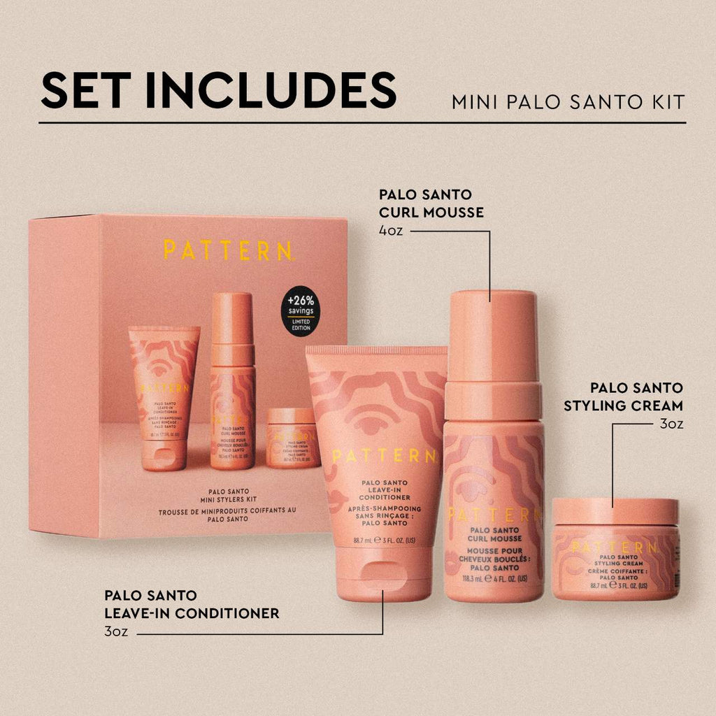 Pattern Beauty By Tracee Ellis Ross Mini Palo Santo Stylers Kit