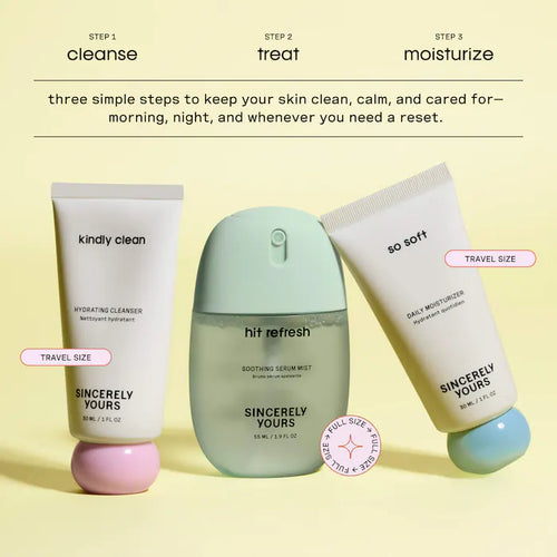 *Box Damaged* Fresh Starter Skincare Set - Sincerely Yours by Salish Matter