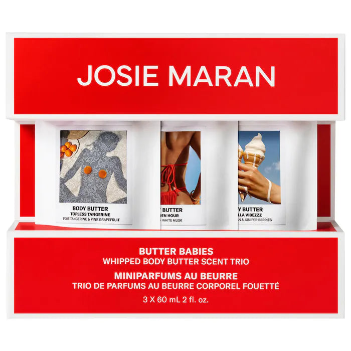 JOSIE MARAN - Butter Babies 3-Piece Body Butter Minis Kit