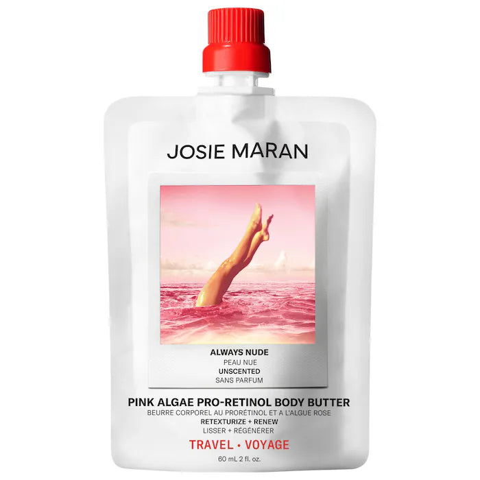 JOSIE MARAN  Pink Algae Pro-Retinol Body Butter for Anti-Aging and KP - 60ml