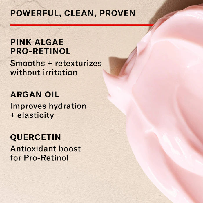 JOSIE MARAN  Pink Algae Pro-Retinol Body Butter for Anti-Aging and KP - 400ml