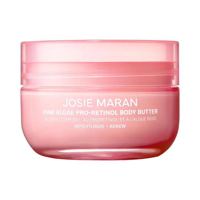 JOSIE MARAN  Pink Algae Pro-Retinol Body Butter for Anti-Aging and KP - 177ml
