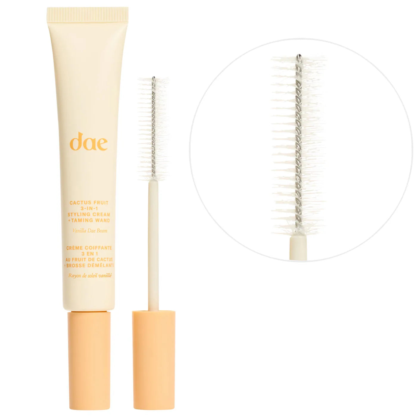 Dae Vanilla Dae Beam Cactus Fruit 3-in-1 Styling Cream with Taming Wand