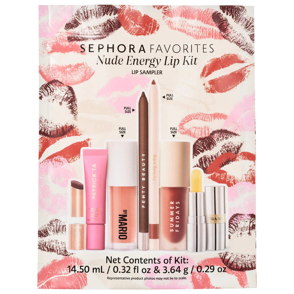 Sephora Nude Energy Lip Kit Makeup Set