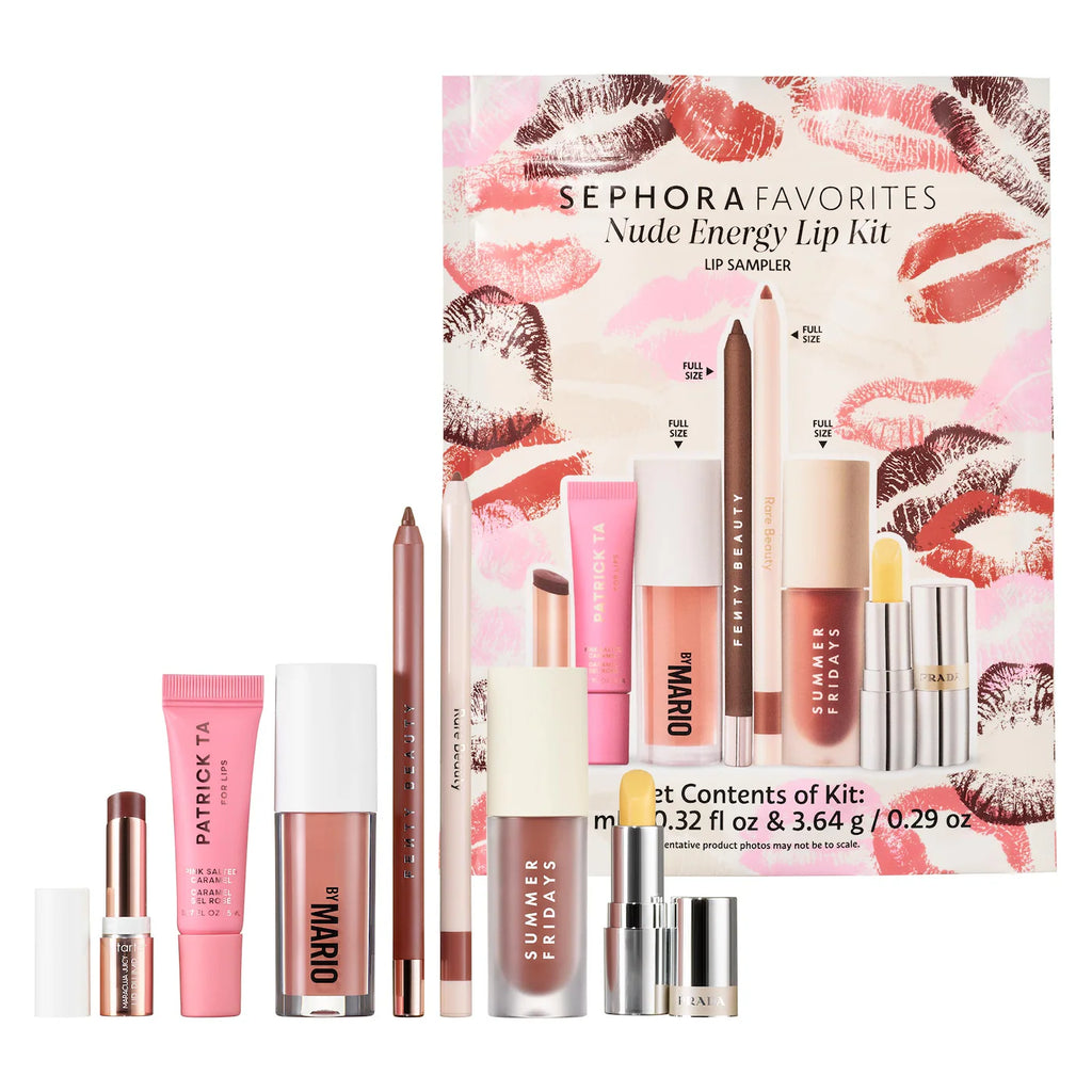 Sephora Nude Energy Lip Kit Makeup Set
