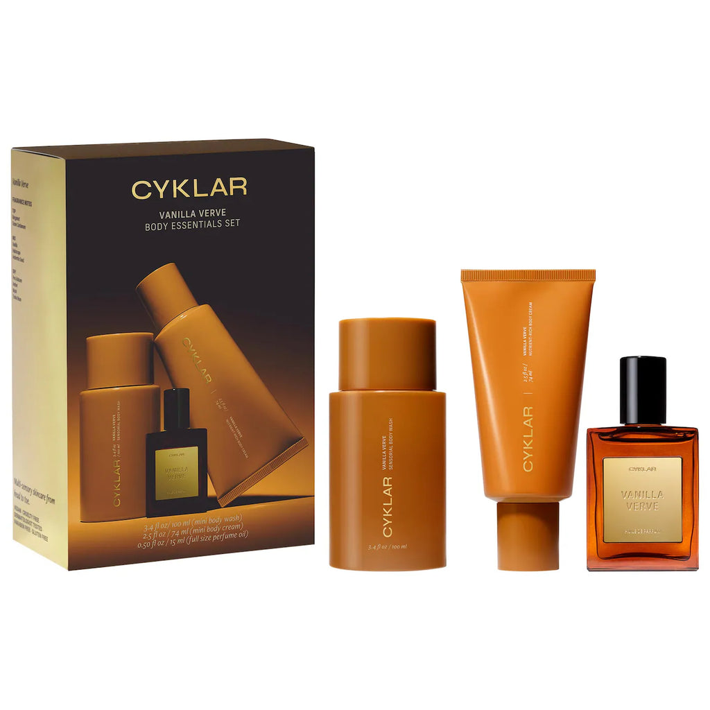 CYKLAR Vanilla Verve Body Essentials Gift Set