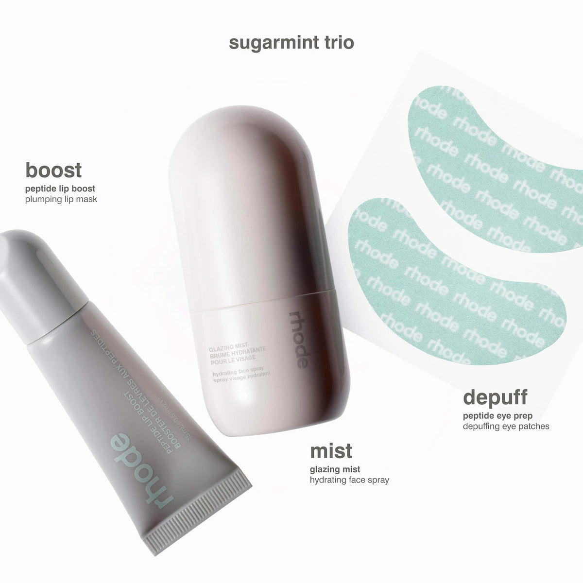 Sephora Rhode Hailey Bieber SugarMint Holiday Trio