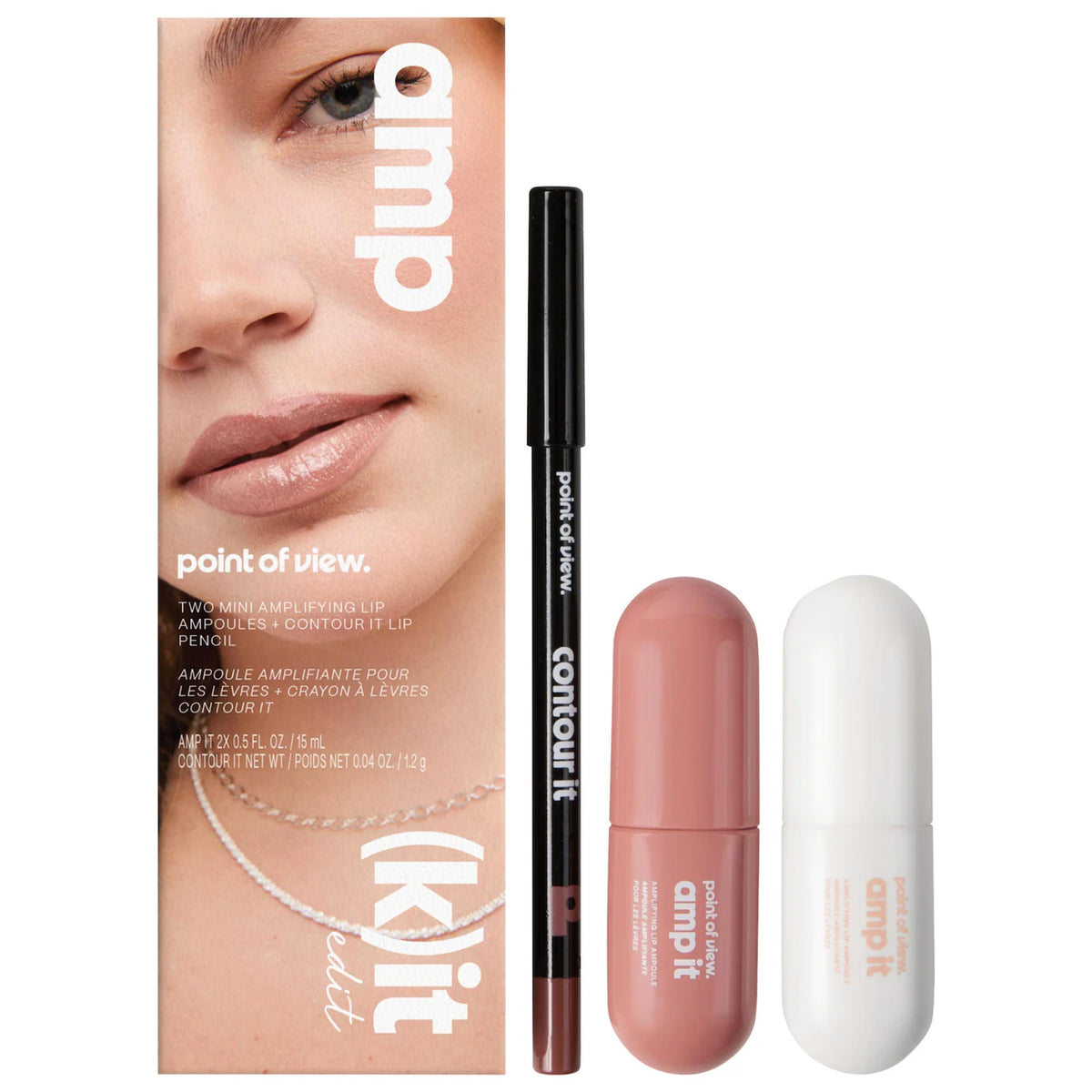 Sephora Amp Kit Edit Lip Trio Makeup Gift Set