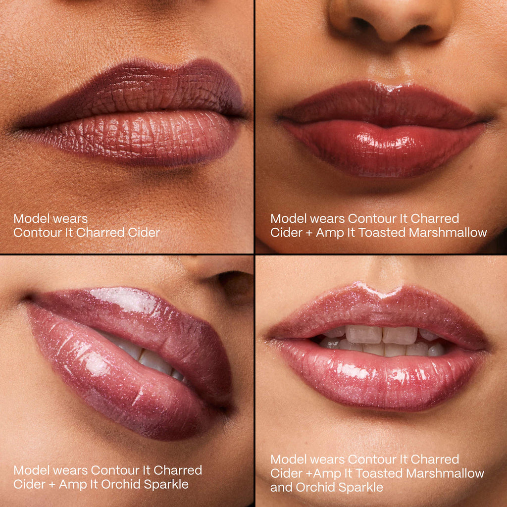 Sephora Amp Kit Edit Lip Trio Makeup Gift Set