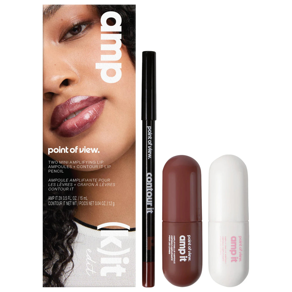 Sephora Amp Kit Edit Lip Trio Makeup Gift Set