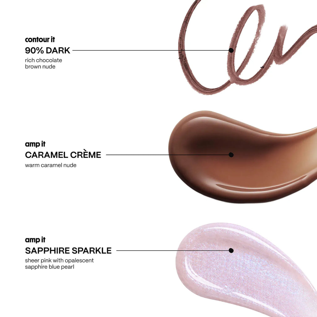 Sephora Amp Kit Edit Lip Trio Makeup Gift Set