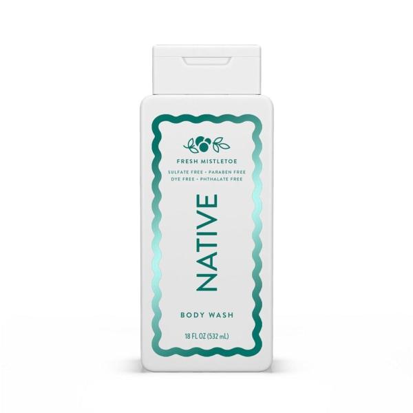 Native Body Wash, Holiday Edition, Fresh Mistletoe