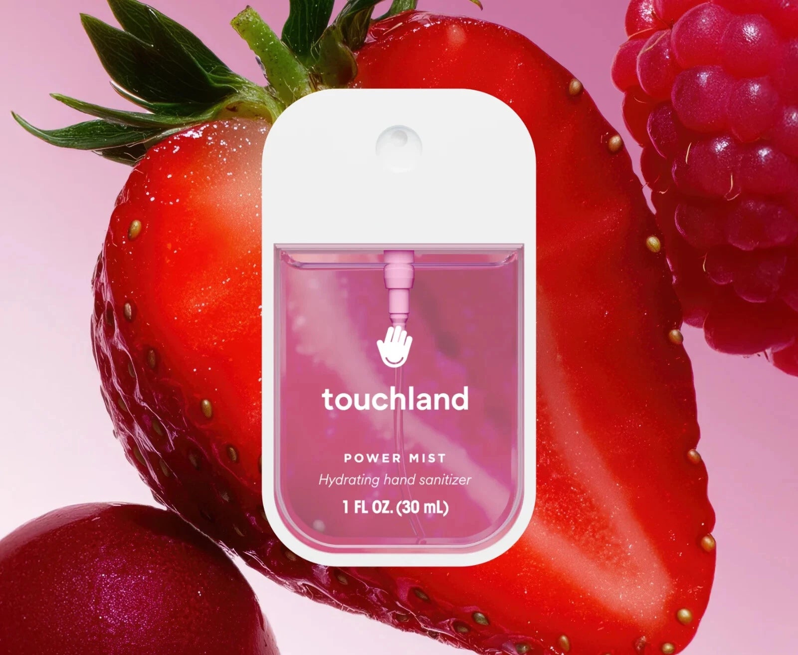 Touchland Power Mist Hydrating Hand Sanitiser - Berry Bliss