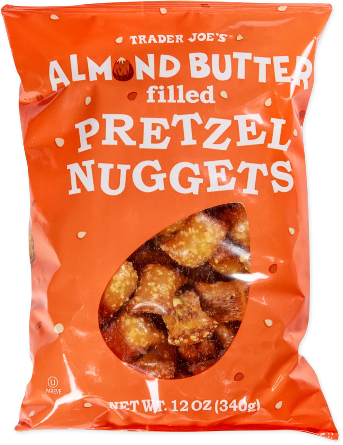 Trader Joes Almond Butter Filled Pretzel Nuggets