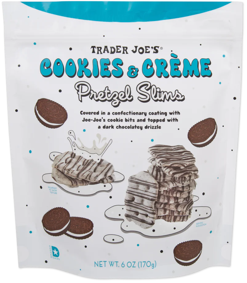 Trader Joe's Cookies Creme Pretzel Slims